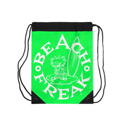 WHITE BEACH FREAK© Drawstring Bag
