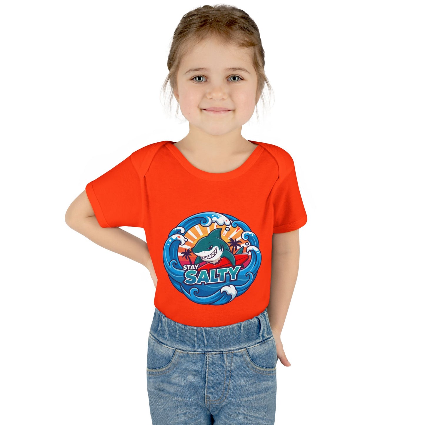 STAY SALTY - BEACH FREAK© BABY BODYSUIT