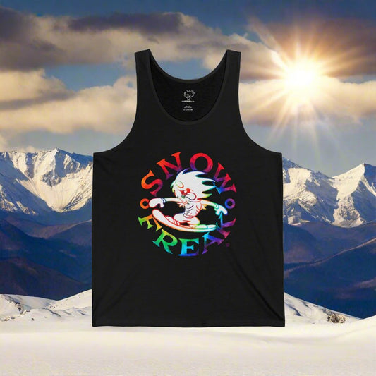 TIE-DYE SNOW FREAK© JERSEY TANK