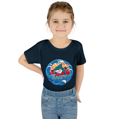 STAY SALTY - BEACH FREAK© BABY BODYSUIT