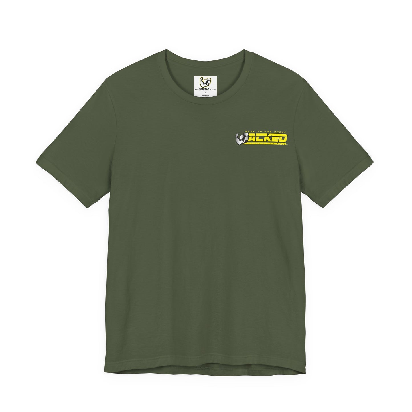 JACKED™ FLEX 'WEAK THINGS BREAK' JERSEY TEE