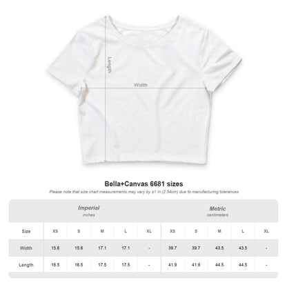JACKED USA WOMEN'S CROP TEE