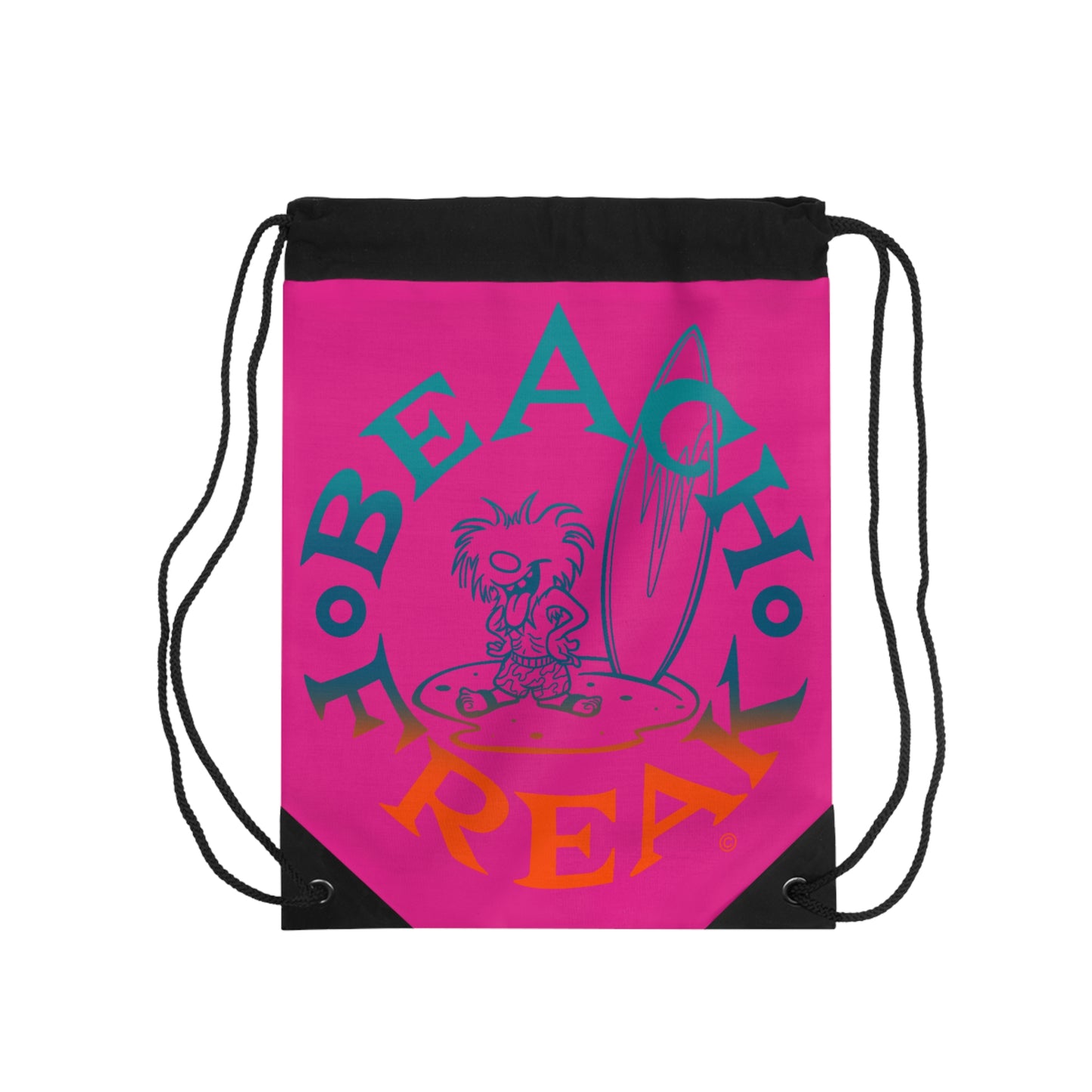 MIAMI BEACH FREAK© Drawstring Bag