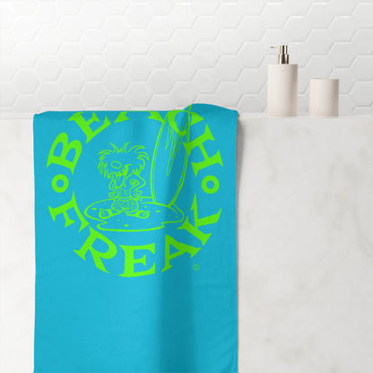 LIME BEACH FREAK© Mink-Cotton Towel