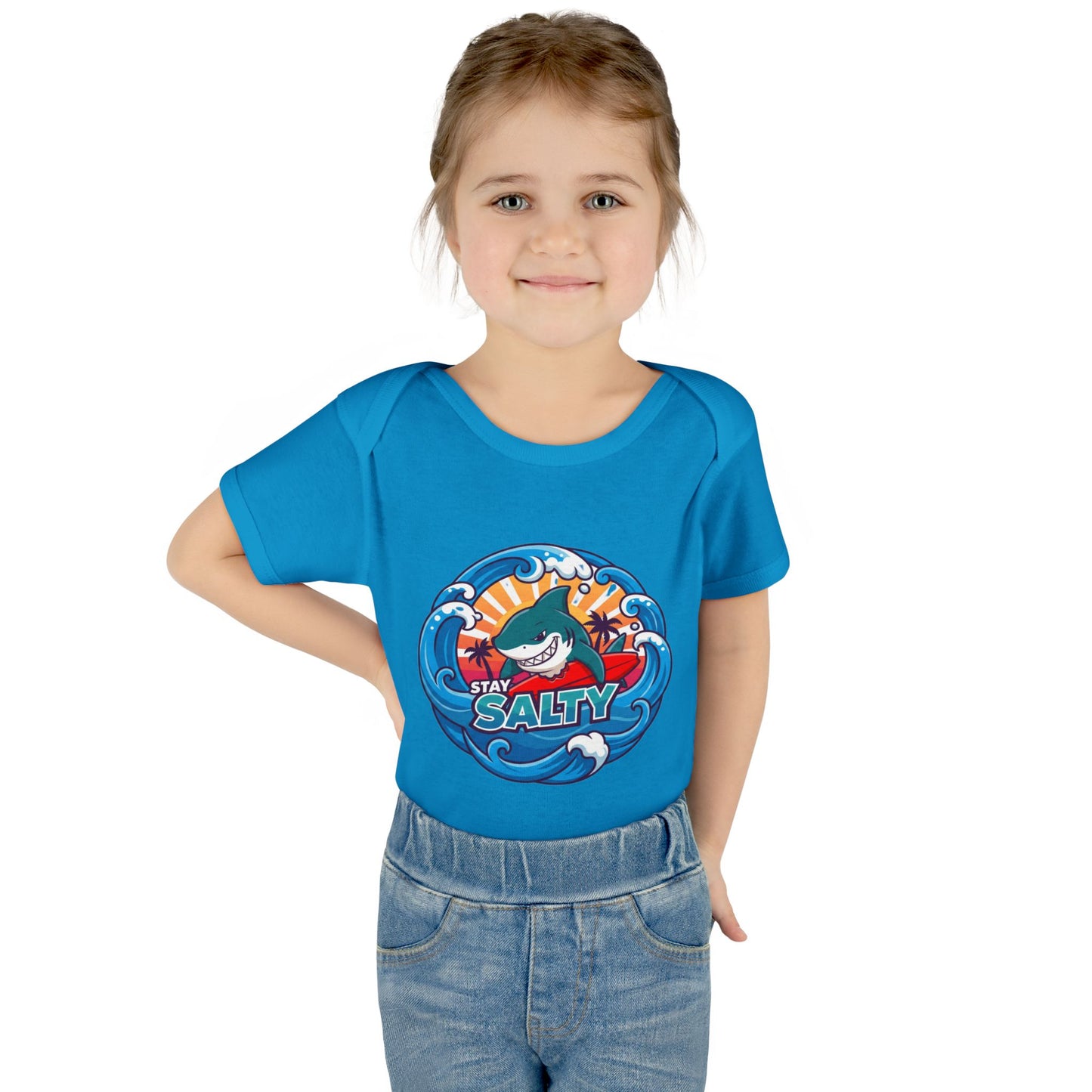 STAY SALTY - BEACH FREAK© BABY BODYSUIT