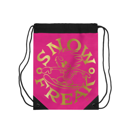 GOLD SNOW FREAK© Drawstring Bag