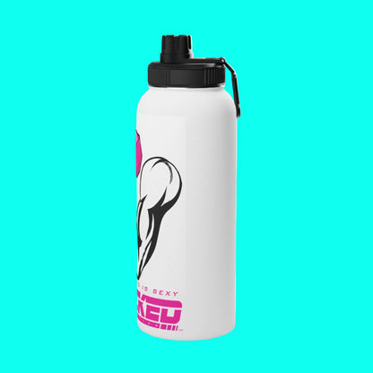 JACKED™ USA WOMEN'S 'GET FLEXED' Stainless Steel SPORT Water Bottle