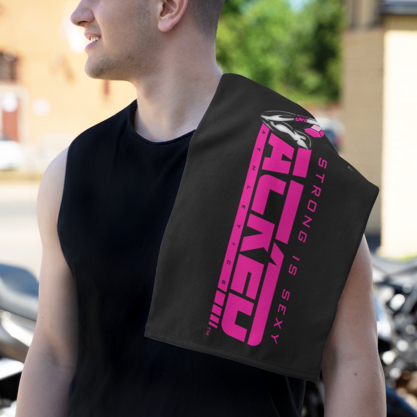 JACKED™ 'STRONG IS SEXY' GYM Towel