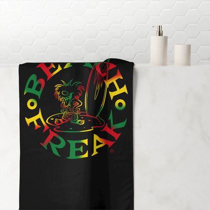 THE ISLANDER BEACH FREAK© MINK-COTTON TOWEL