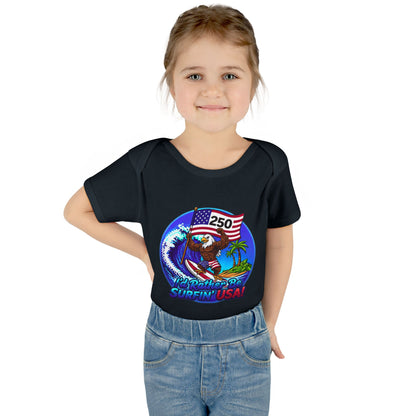 SURFIN' USA FREEDOM 250 LIMITED EDITION - BEACH FREAK© BABY BODYSUIT