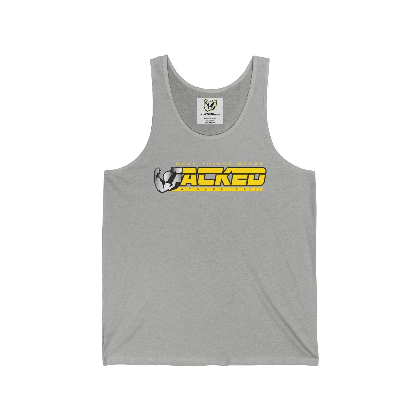 JACKED™ 'WEAK THINGS BREAK' MEN'S TANK