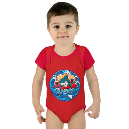 STAY SALTY - BEACH FREAK© BABY BODYSUIT