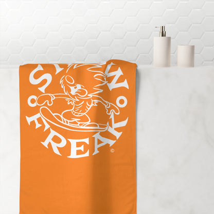 WHITE SNOW FREAK© Mink-Cotton Towel