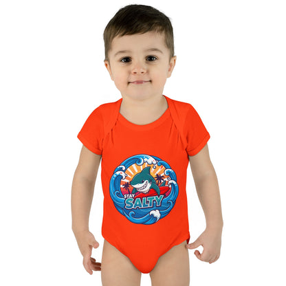 STAY SALTY - BEACH FREAK© BABY BODYSUIT