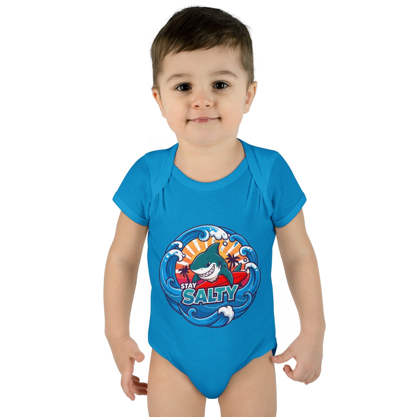 STAY SALTY - BEACH FREAK© BABY BODYSUIT