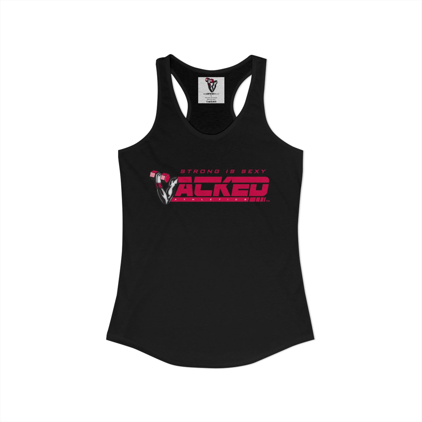JACKED™ 'STRONG IS SEXY' WOMEN'S Racerback Tank