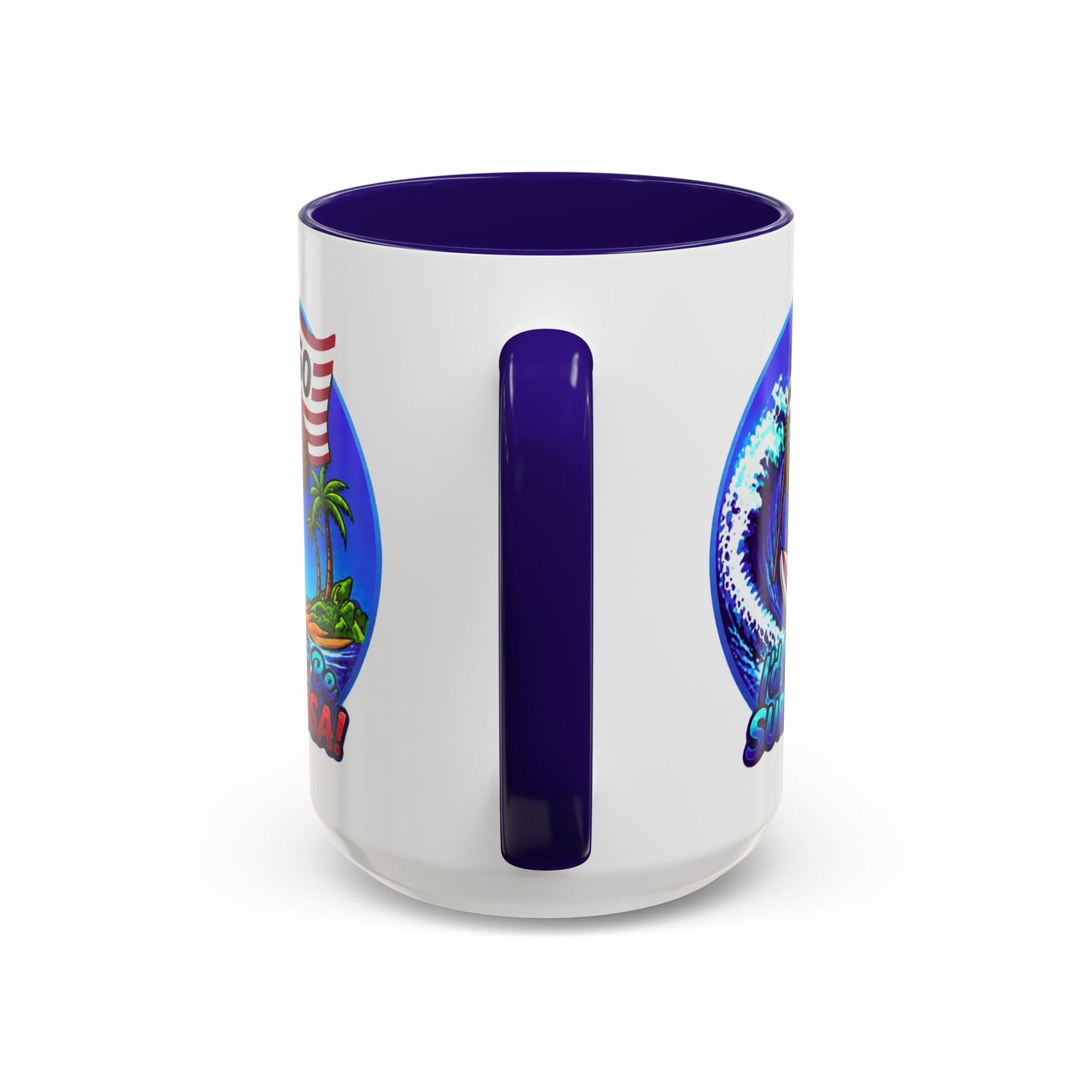 Copy of SURFIN' USA BALD EAGLE '250' LIMITED EDITION - BEACH FREAK© 15 OZ. MUG