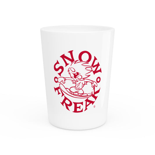 RED SNOW FREAK© Ceramic Shot Glass