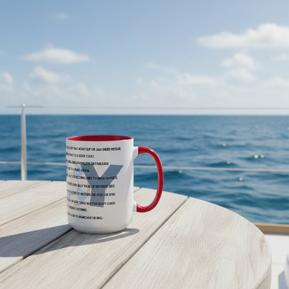 Copy of KNOTTY BY NATURE - BEACH FREAK© 15 OZ. MUG