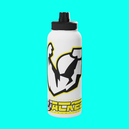 JACKED™ USA 'GET FLEXED' Stainless Steel SPORT Water Bottle