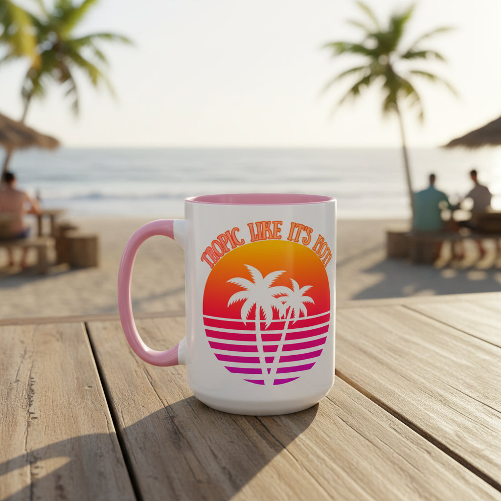TROPIC LIKE IT'S HOT BEACH FREAK© 15 OZ. MUG