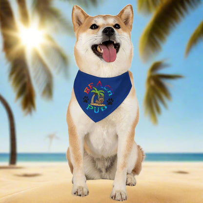 BEACH PUP© Pet Bandana Collar