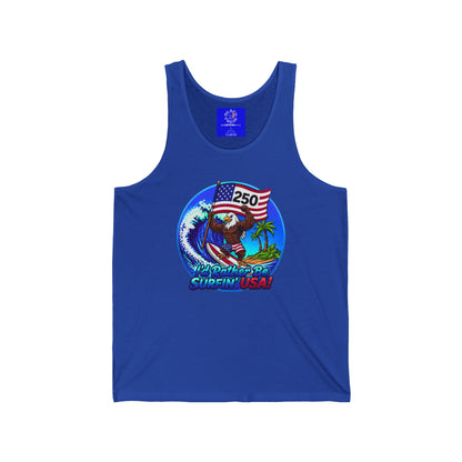 SURFIN' USA FREEDOM 250 LIMITED EDITION - BEACH FREAK© JERSEY TANK