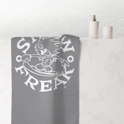 WHITE SNOW FREAK© Mink-Cotton Towel