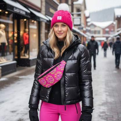 LIME, YELLOW 'N' WHITE SNOW FREAK© Fanny Pak