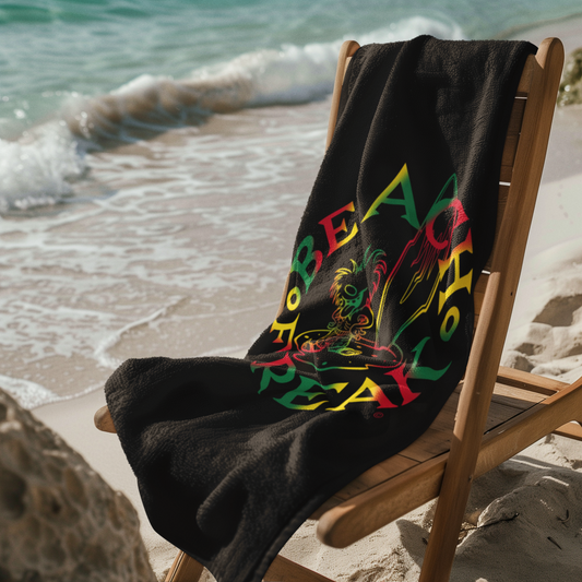 THE ISLANDER BEACH FREAK© MINK-COTTON TOWEL