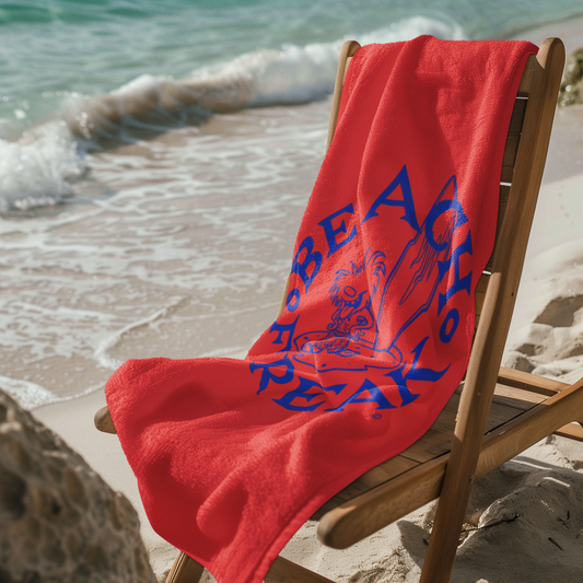 BLUE BEACH FREAK© Mink-Cotton Towel