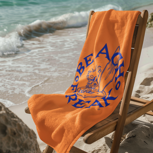 BLUE BEACH FREAK© Mink-Cotton Towel