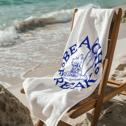 BLUE BEACH FREAK© Mink-Cotton Towel