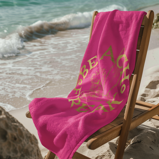 GOLD BEACH FREAK© Mink-Cotton Towel