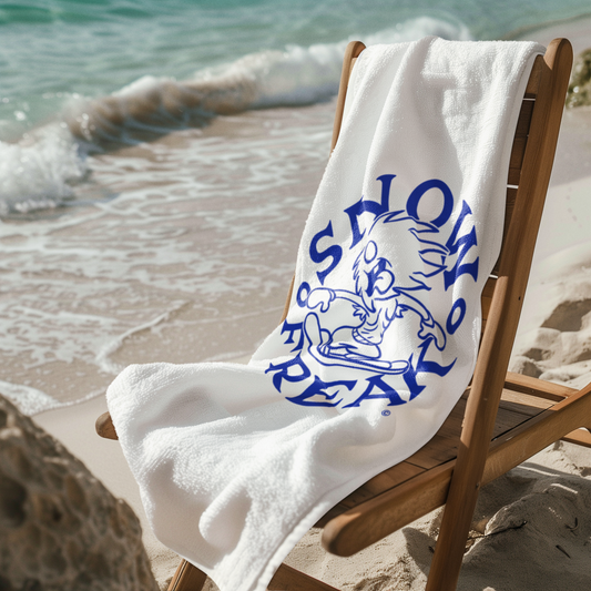 BLUE SNOW FREAK© Mink-Cotton Towel