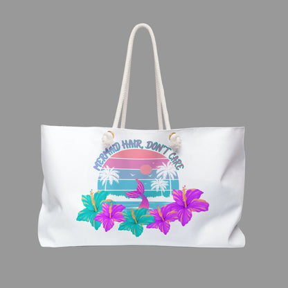 MERMAID HAIR, DON'T CARE - BEACH FREAK© Weekender Bag
