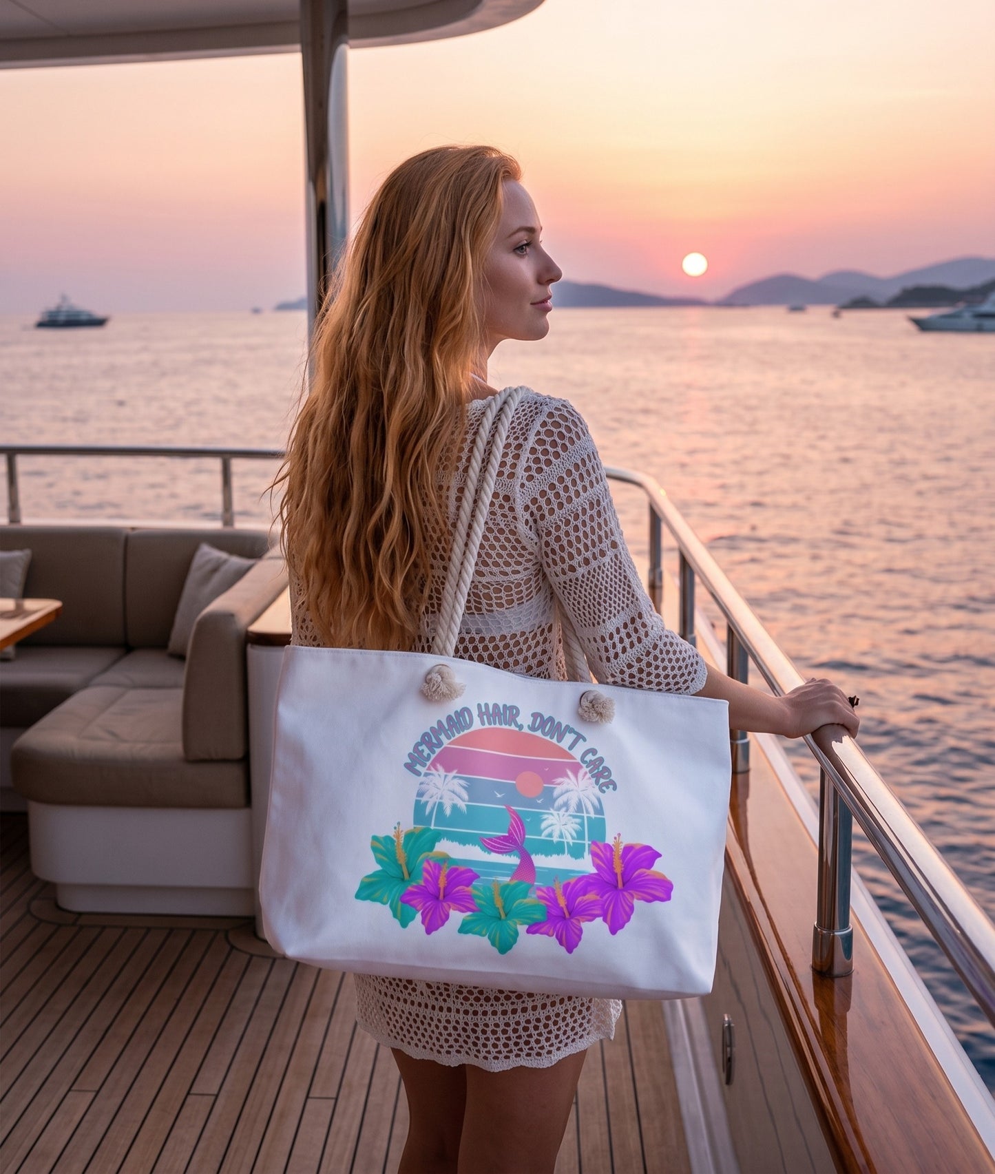 MERMAID HAIR, DON'T CARE - BEACH FREAK© Weekender Bag