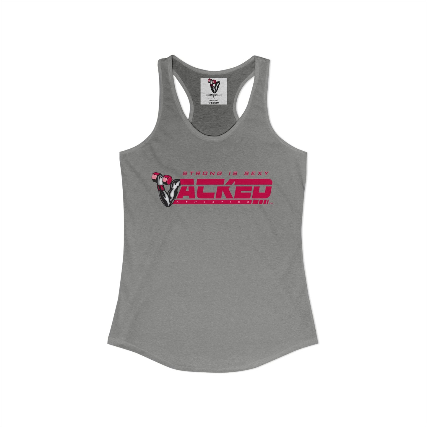 JACKED™ 'STRONG IS SEXY' WOMEN'S Racerback Tank