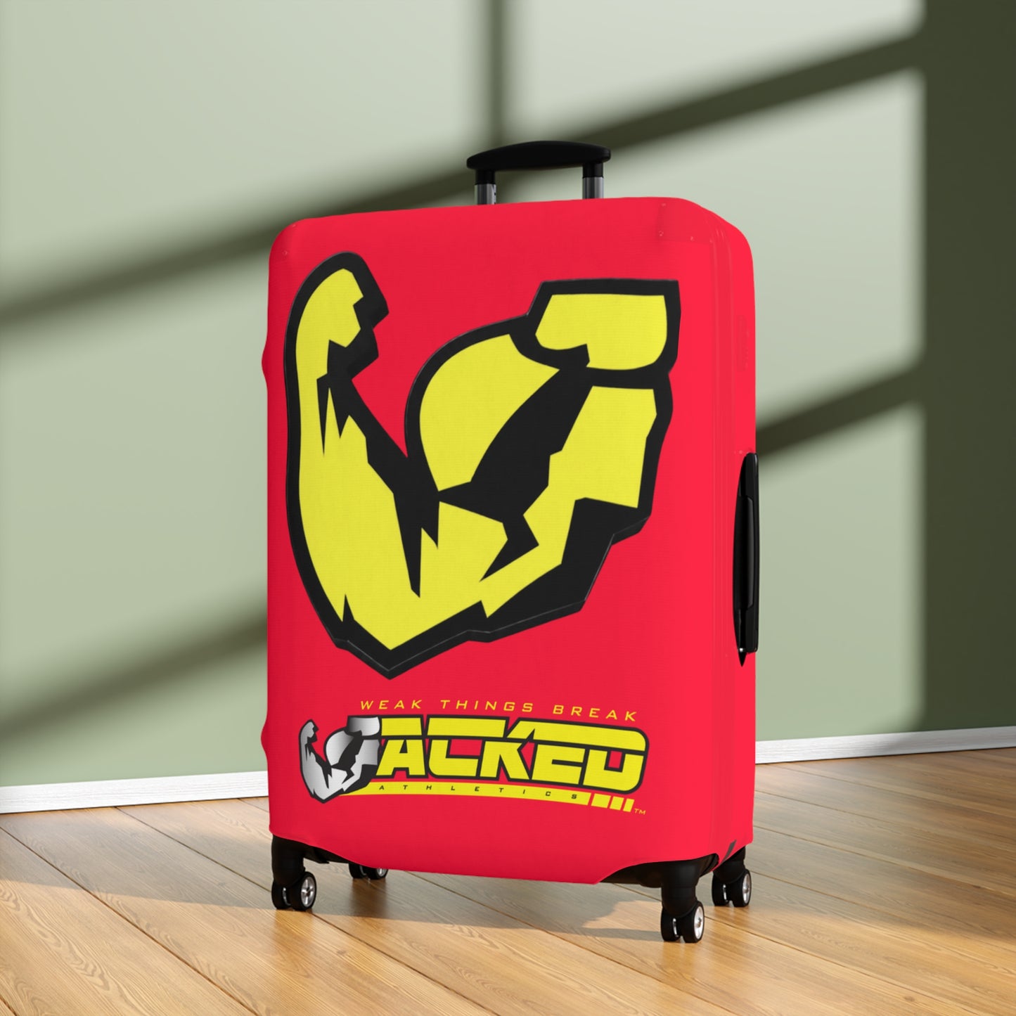 JACKED™ 'GET FLEXED' LUGGAGE COVER