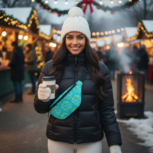 LIME, YELLOW 'N' WHITE SNOW FREAK© Fanny Pak
