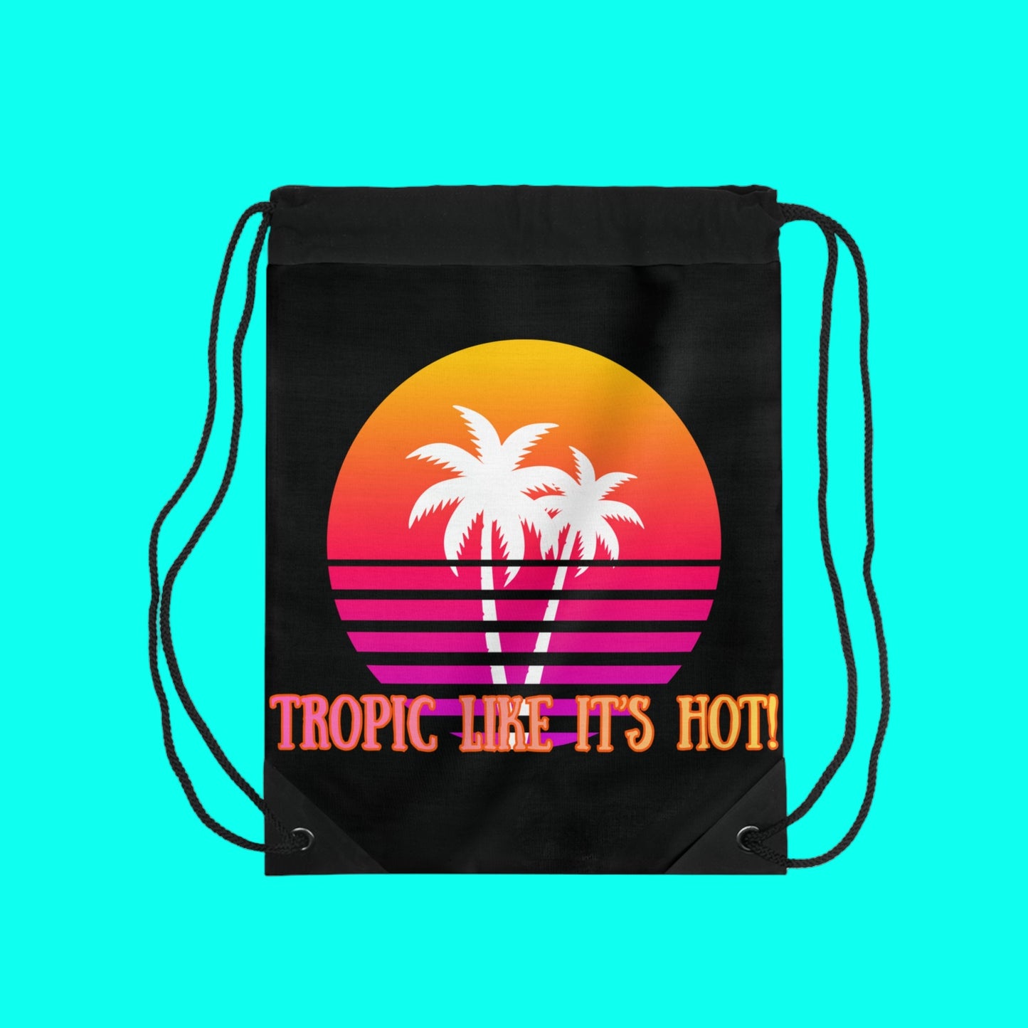 TROPIC LIKE IT'S HOT! - BEACH FREAK© Drawstring Bag