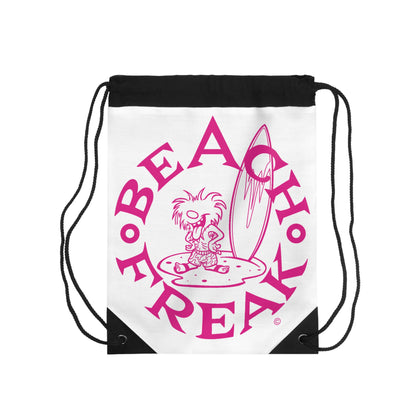 PINK BEACH FREAK© Drawstring Bag
