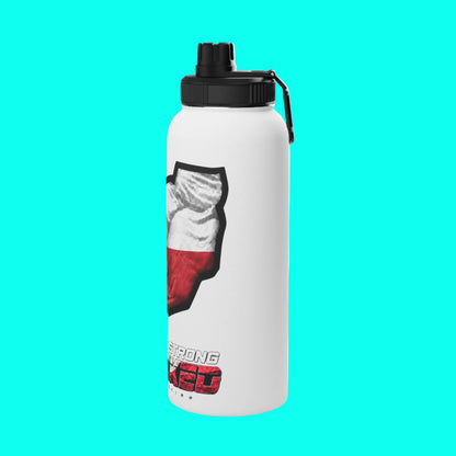 JACKED™ TEXAS 'GET FLEXED' Stainless Steel SPORT Water Bottle