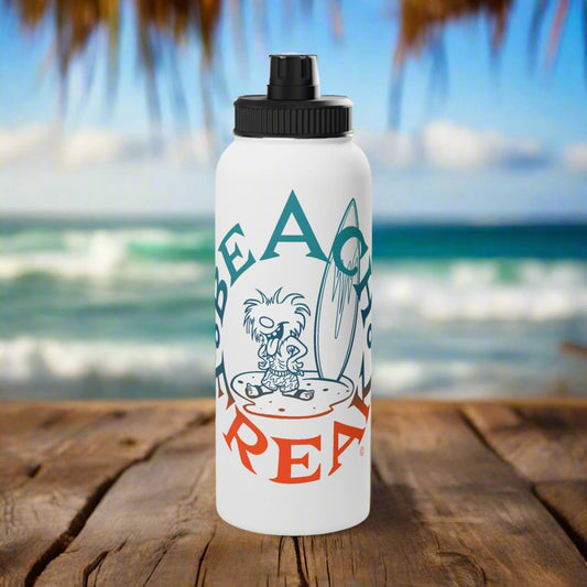 MIAMI BEACH FREAK© Stainless Steel SPORT Water Bottle