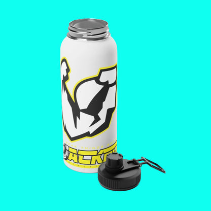 JACKED™ USA 'GET FLEXED' Stainless Steel SPORT Water Bottle