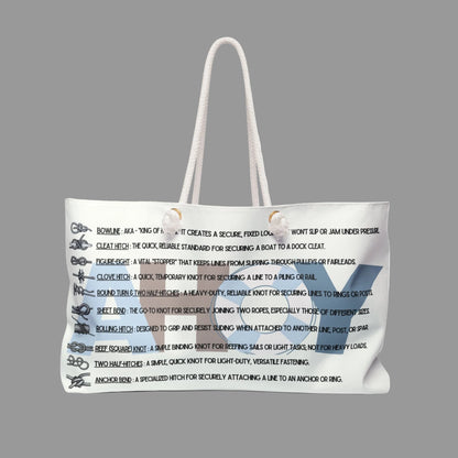 KNOTTY BY NATURE - BEACH FREAK© Weekender Bag