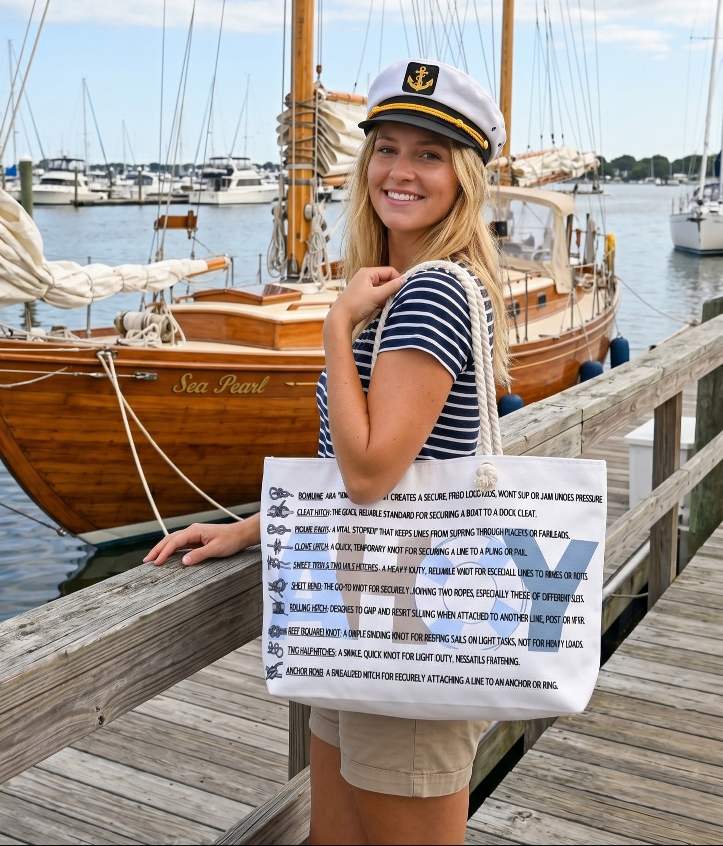KNOTTY BY NATURE - BEACH FREAK© Weekender Bag