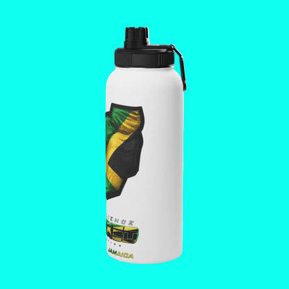 JACKED™ JAMAICA 'GET FLEXED' Stainless Steel SPORT Water Bottle