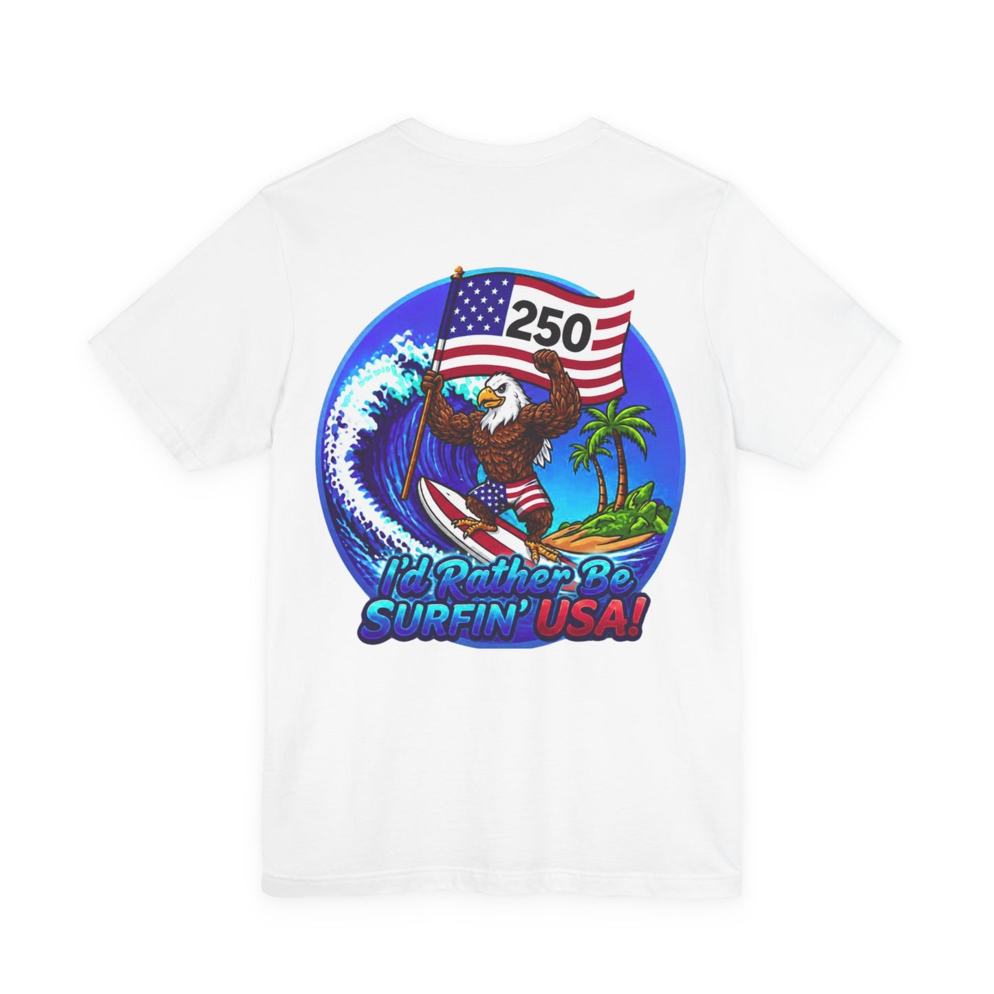SURFIN' USA BALD EAGLE 250 LIMITED EDITION - BEACH FREAK© Tee