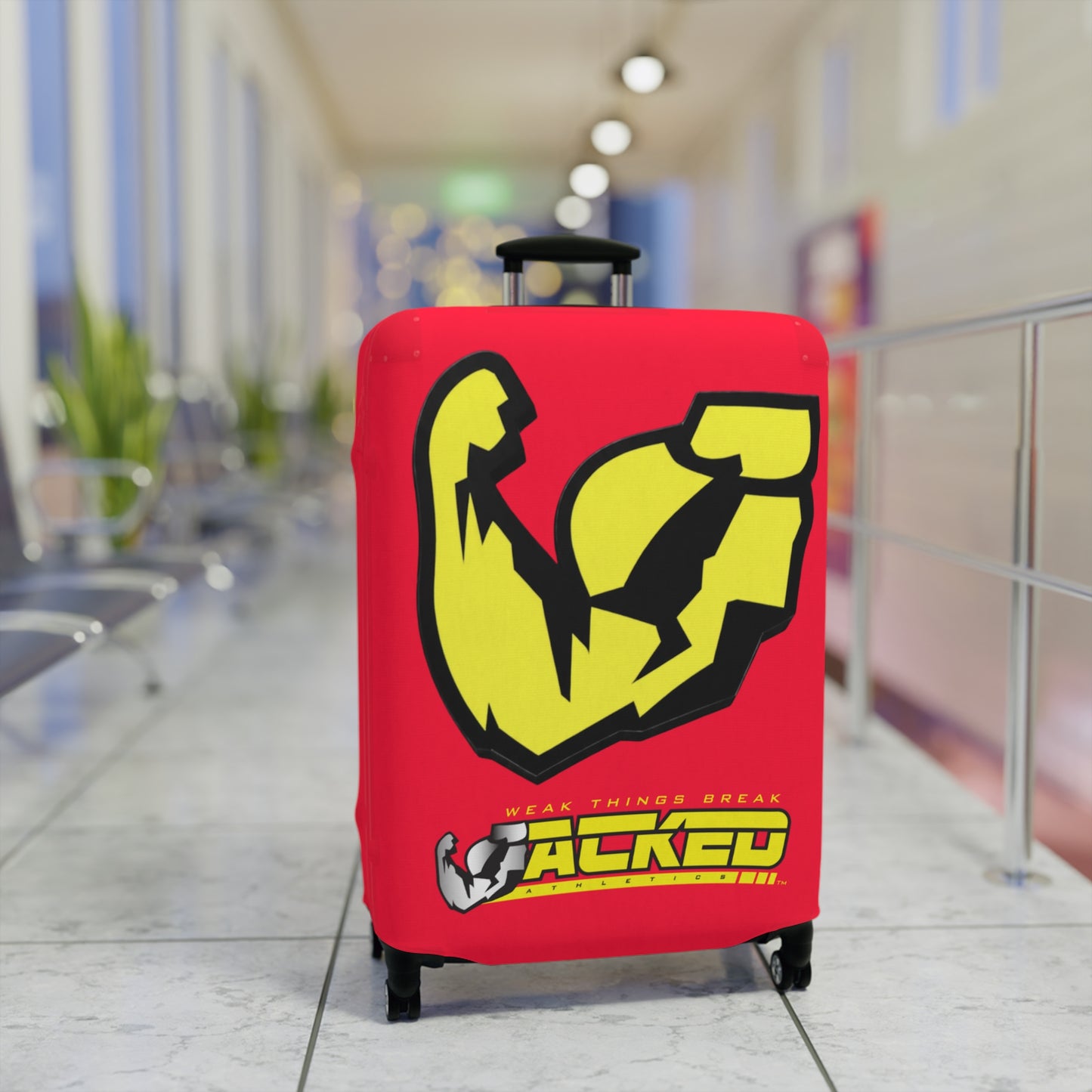 JACKED™ 'GET FLEXED' LUGGAGE COVER